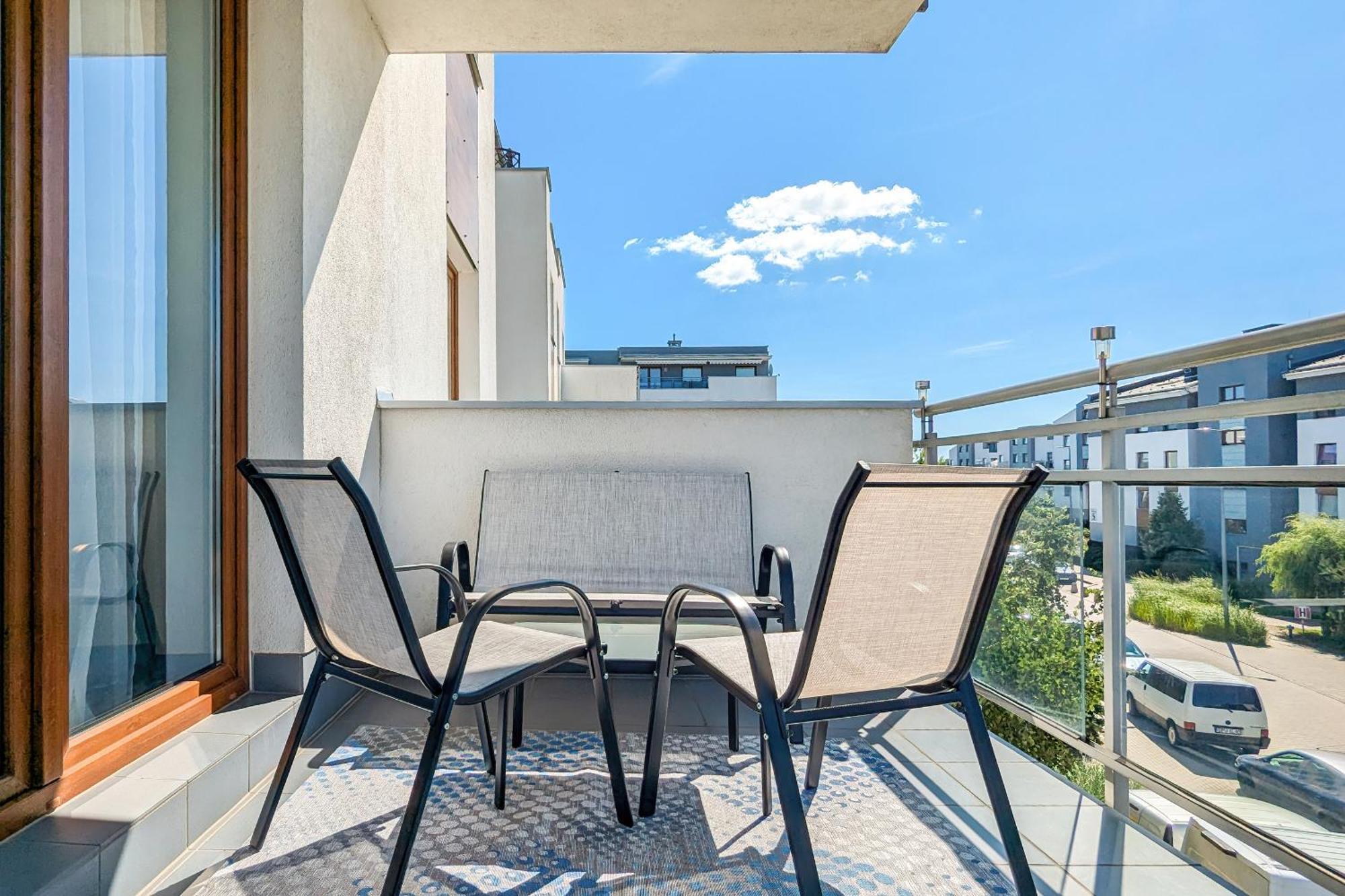Jasny & Przestronny Apartament Z Balkonem I Parkingiem By Rent Like Home Gdynia Exterior foto